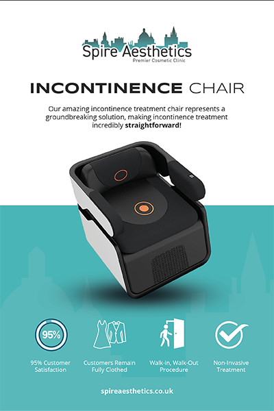 An image of Pelvic Floor Chair Therapy Newport and the benefits.