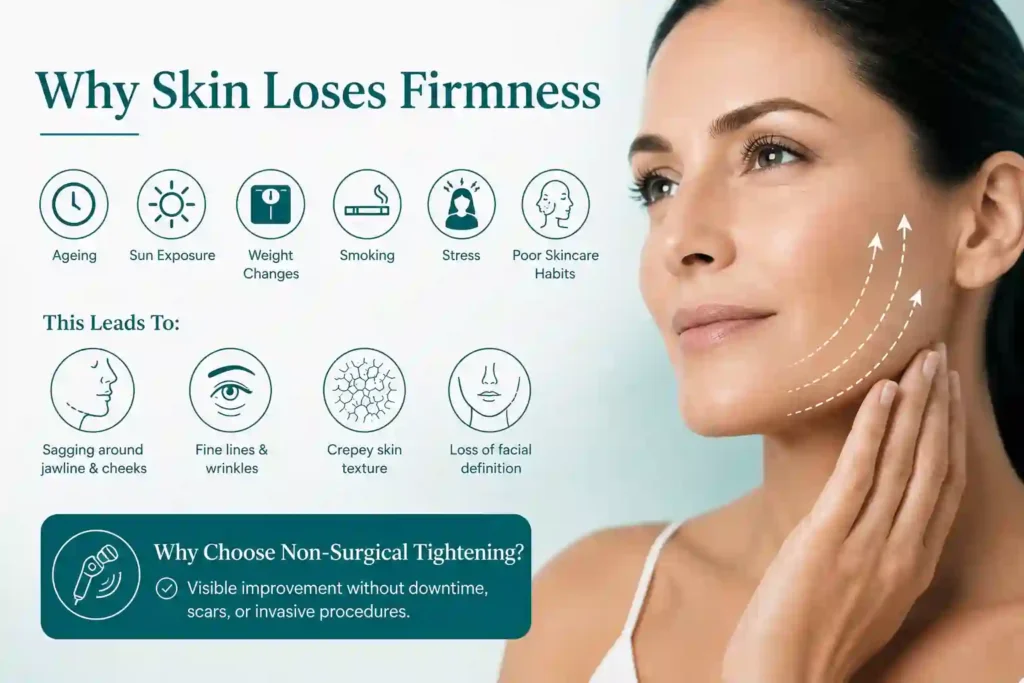 What Makes Skin Lose Firmness and Why Do People Seek Non-Surgical Tightening Newport?